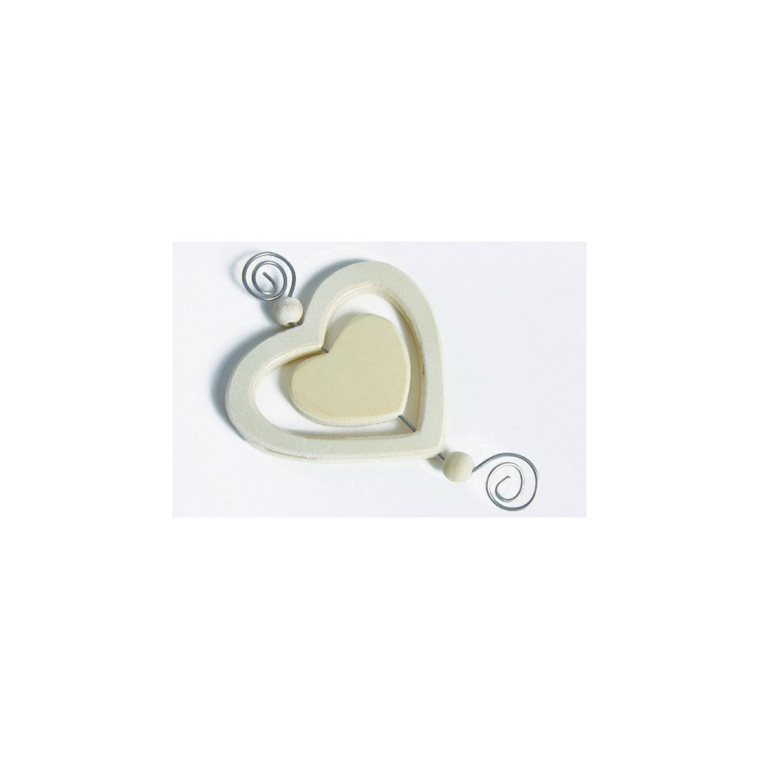 Decorative hearts 12x7x1cm 1 stk