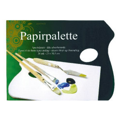 Papirpalette 23x30,5cm 36 ark