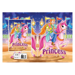 Malebog A4 Princess & Horse...