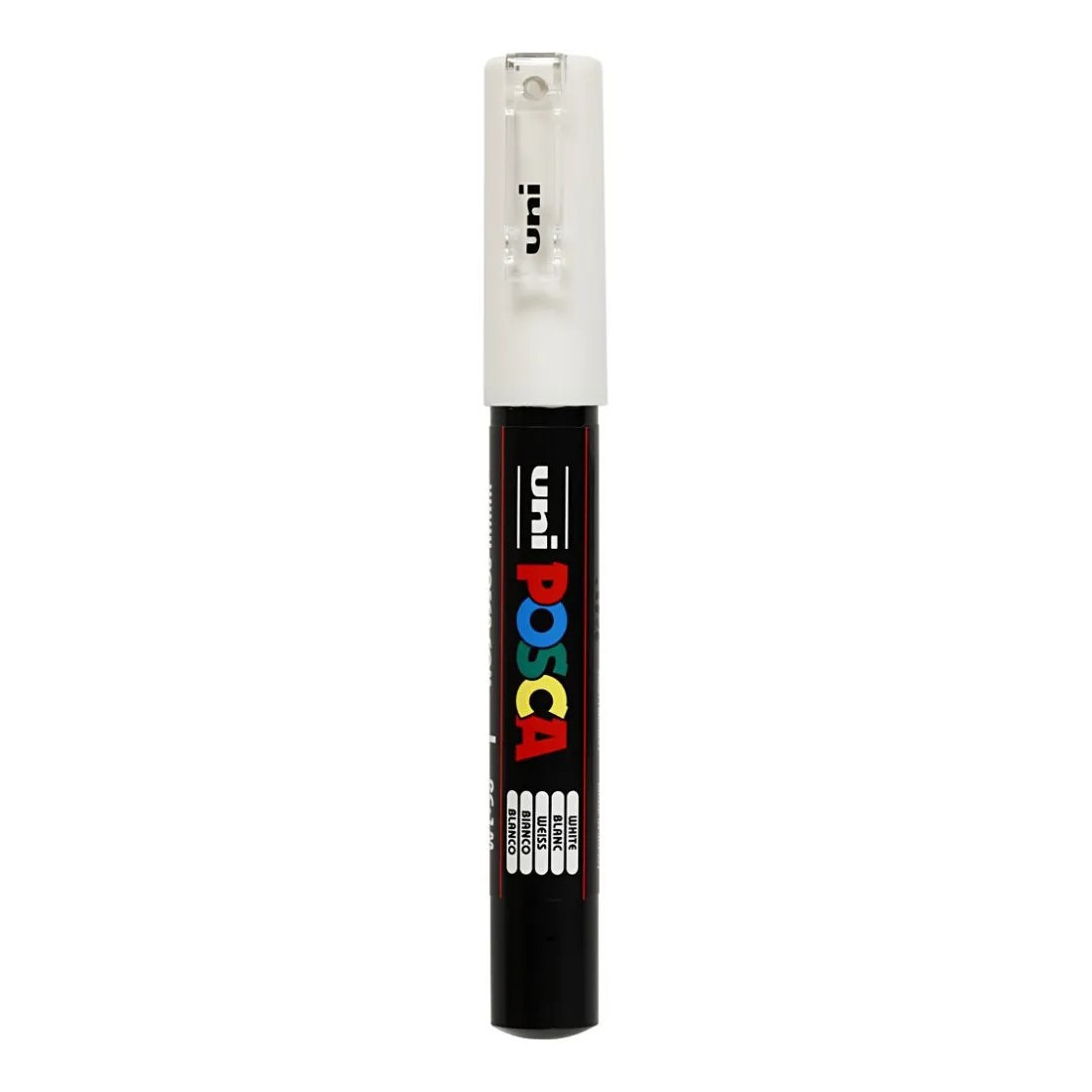 Posca Tusch, nr, PC-1M, streg 0,7 mm, hvid