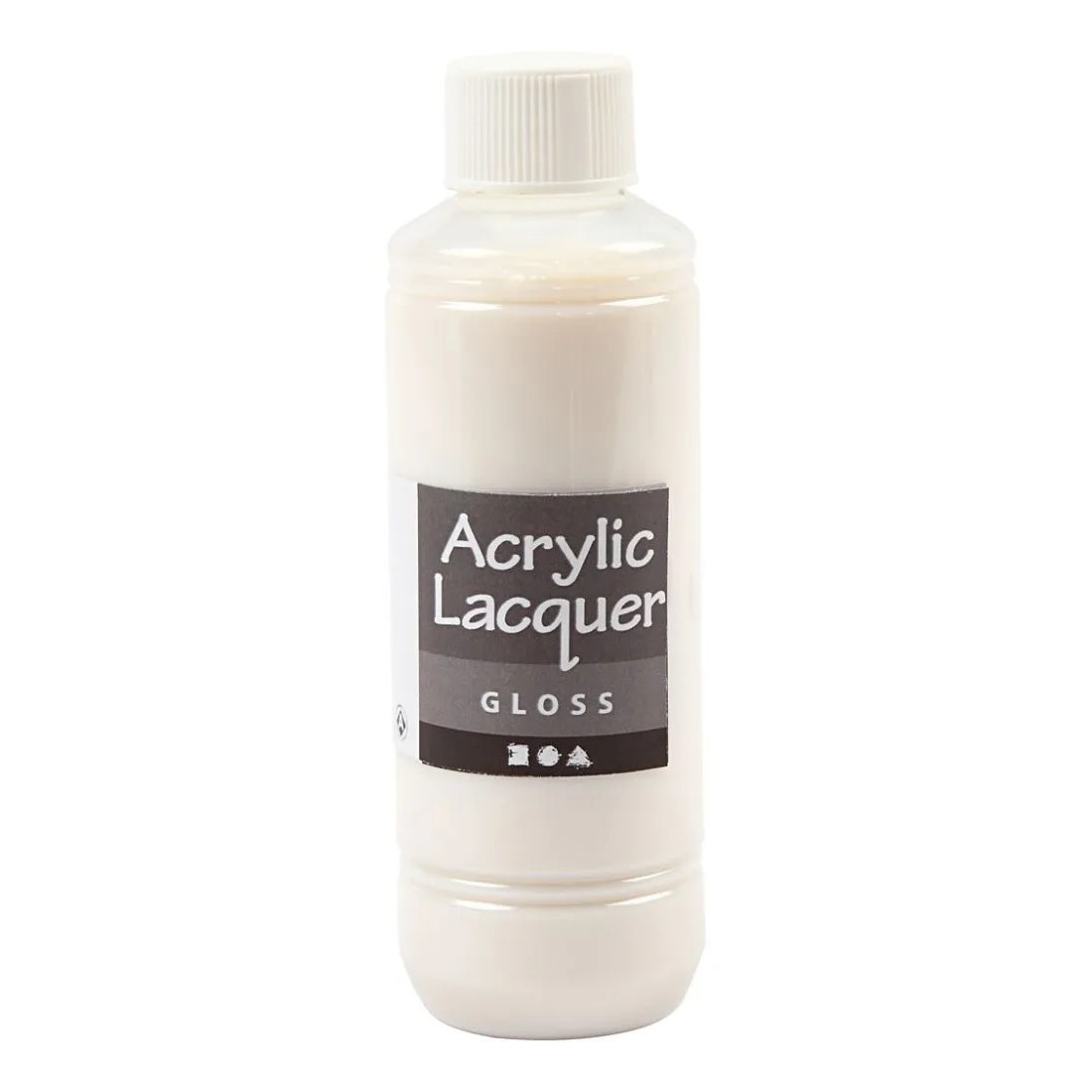 Akryllak, blank, 250 ml/ 1 fl,