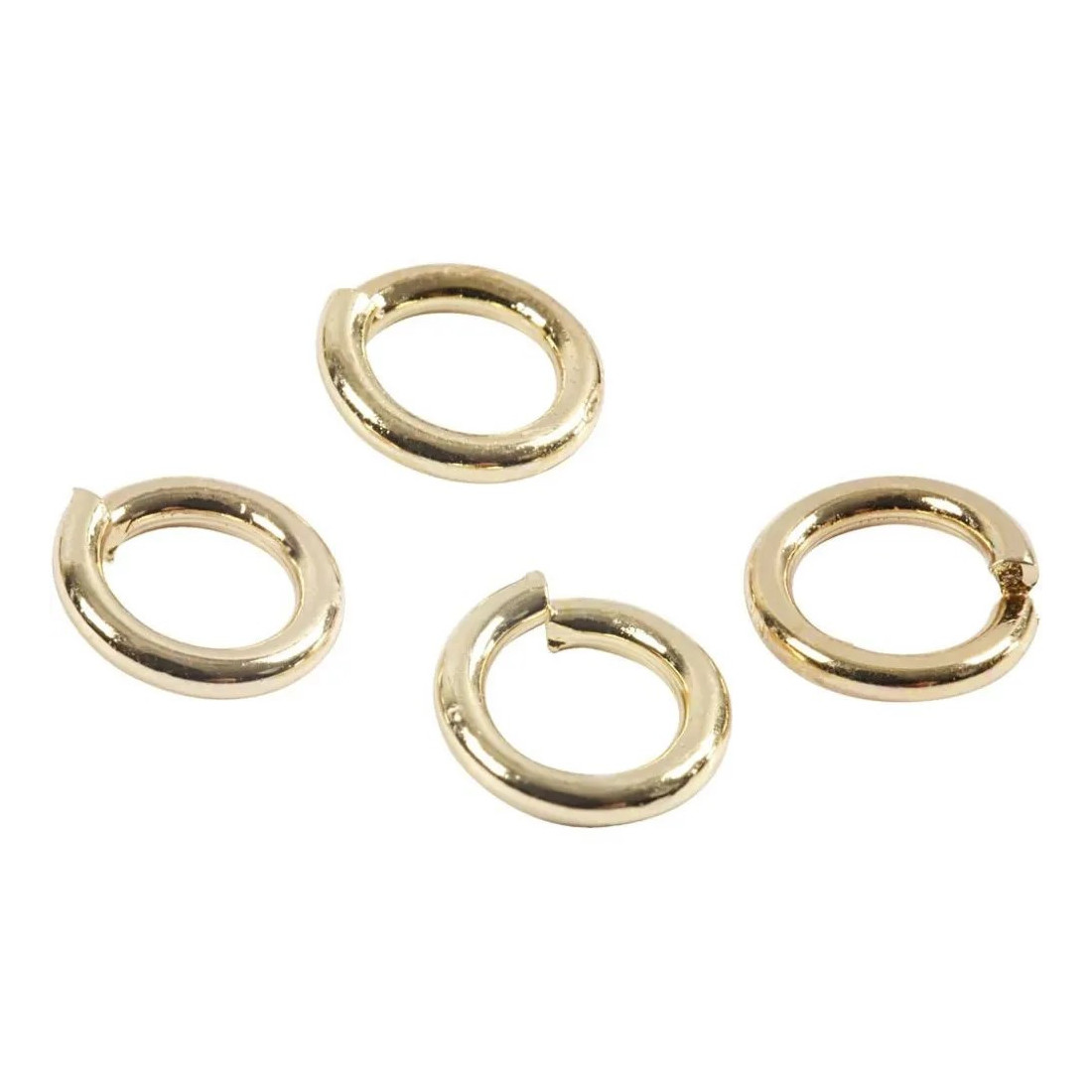 O-ring, tykkelse 0,7 mm, forgyldt, 500 s