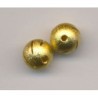 Perle guld med streg 10mm Ø:3mm