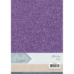 Glitter karton A4 230g Purple