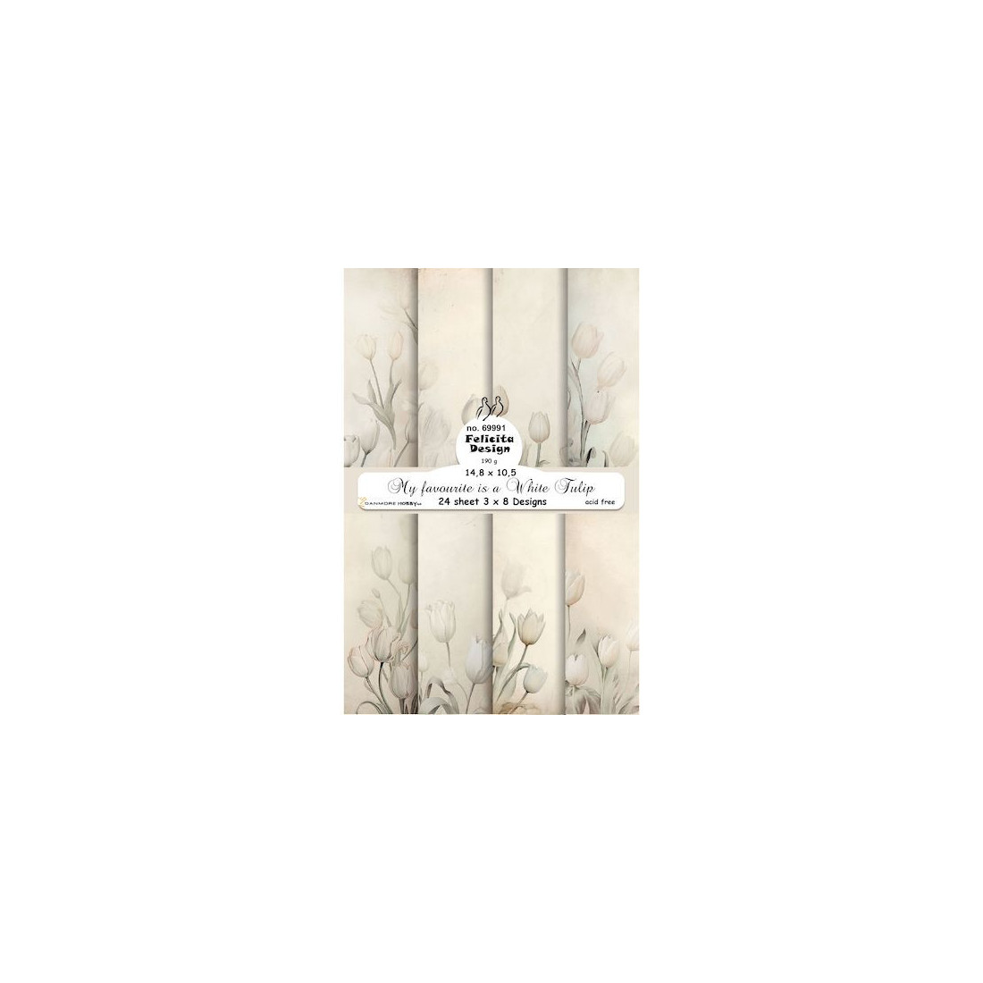 Card A6 14,8x10,5cm 200g 24stk 3x8 design