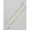 Smykkestift m/øje 0,7x50mm guld farvet, 20 stk