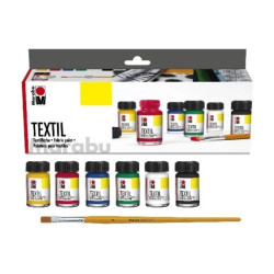 Textil grundsæt 6x15ml