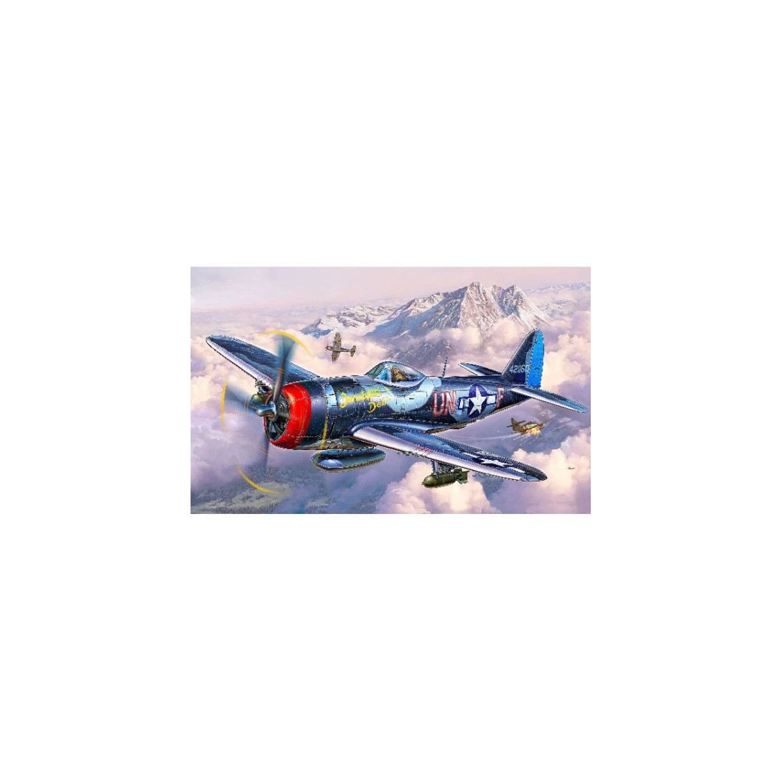 PL Model Set P-47M Thunderbolt