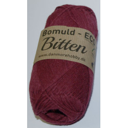 Bitten bomuld Eco Bordeaux 33